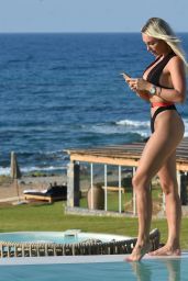 Amber Turner by the Pool in Crete 08/29/2020