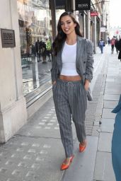 Amy Jackson in a Pantsuit - Out in London 09/02/2020