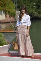 Annabelle Belmondo - Arriving at the Excelsior Hotel in Venice 09/06/2020