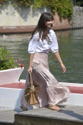 Annabelle Belmondo - Arriving at the Excelsior Hotel in Venice 09/06/2020