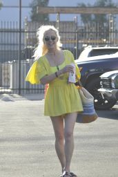 Anne Heche at the DWTS Rehearsal Studio in Hollywood 09/19/2020