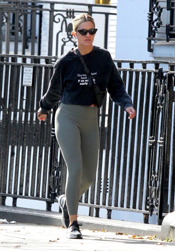 Ashley Roberts in Tights - Out in Chelsea 09/24/2020