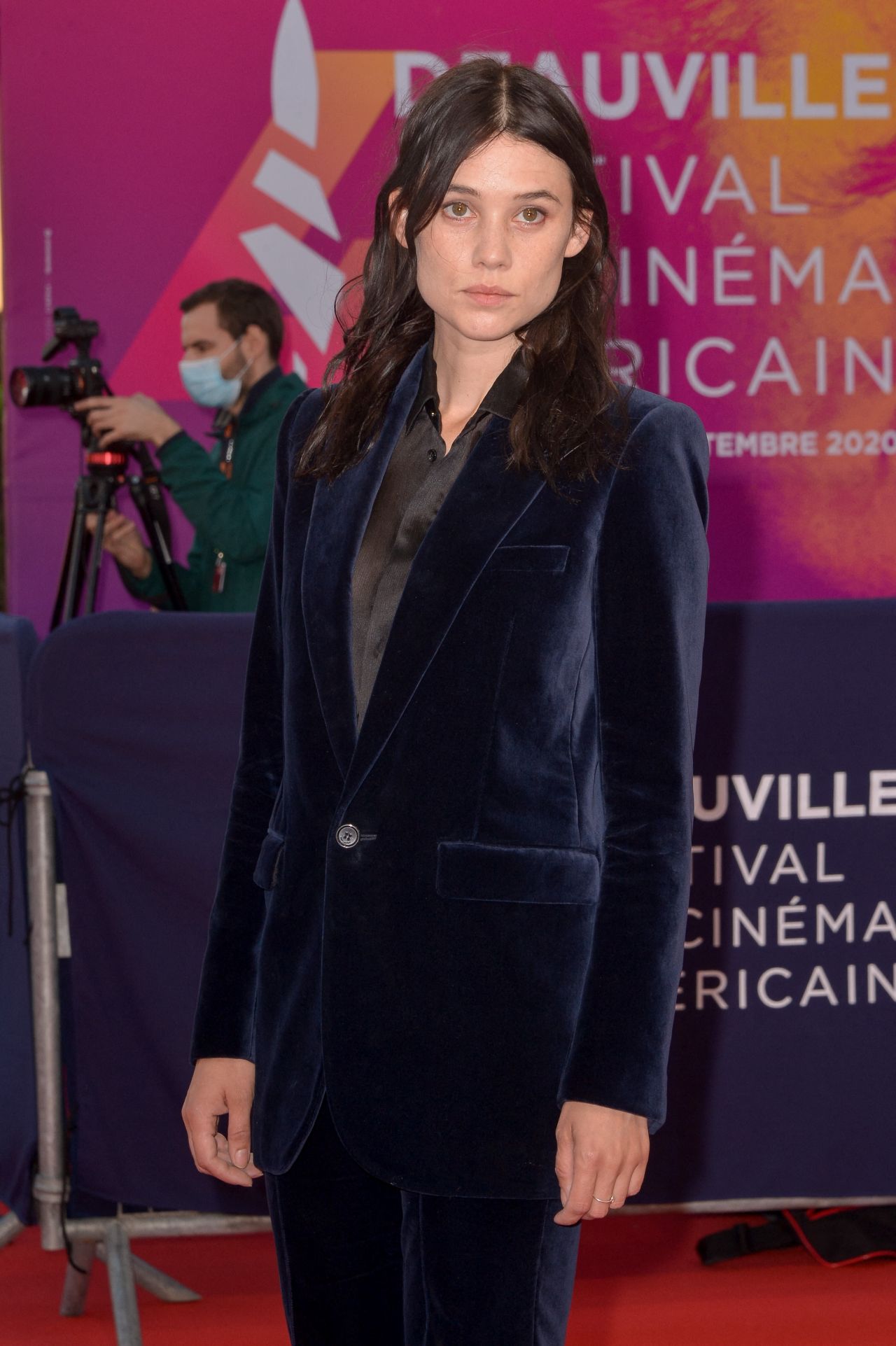 Astrid Berges Frisbey 46th Deauville American Film Festival Opening Ceremony Celebmafia