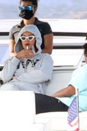 Beyonce and Jay Z - Taking a Boat Ride in the Hamptons New York 09/14/2020