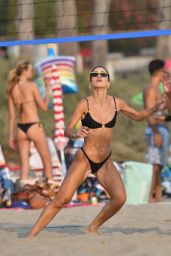 Camila Coelho in a Bikini - Playing Beach Volleyball in Santa Monica 09/26/2020