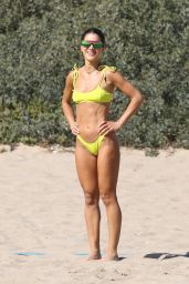 Camila Coelho - Playing Beach Volleyball in Santa Monica 09/19/2020