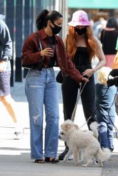 Camila Mendes and Madelaine Petsch - Out in Vancouver 09/06/2020