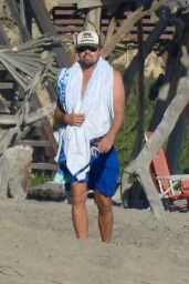 Camila Morrone and Leonardo DiCaprio on the Beach in Malibu 09/08/2020