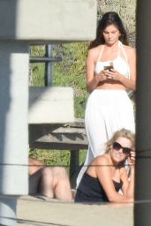 Camila Morrone and Leonardo DiCaprio on the Beach in Malibu 09/08/2020