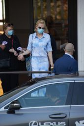 Cate Blanchett - Leaving Her Hotel in Venice 09/06/2020