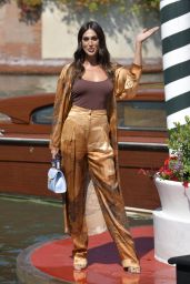 Cecilia Rodriguez – Arriving at Hotel Excelsior in Venice 09/05/2020