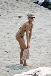 Charlotte McKinney in a Bikini on the the Beach in Malibu 09/08/2020