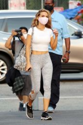 Chrishell Stause - Exits the DWTS Studio in LA 09/09/2020