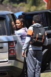 Christina Milian in Casual Outfit - Studio City 09/05/2020