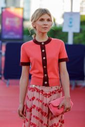 Clémence Poesy - "Resistance" Premiere at the 46th Deauville American Film Festival