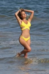 Dasha Inyutkina in Yellow Bikini  - 138 Water Photoshoot in Malibu 09/14/2020