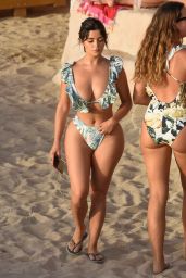 Demi Rose on the Beach in Ibiza 08/29/2020