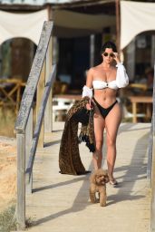 Demi Rose on the Beach in Ibiza 09/07/2020