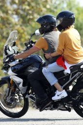 Diane Kruger and Norman Reedus Riding a Motorcycle in Malibu 09/02/2020