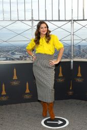 Drew Barrymore - Empire State Building in Midtown Manhattan 09/14/2020