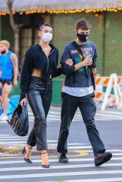 Dua Lipa and Anwar Hadid - Out in NYC 09/28/2020