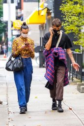 Dua Lipa and Anwar Hadid - Stroll in NY 09/29/2020
