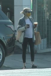 Emma Roberts - Coffee Run in Los Feliz 09/28/2020