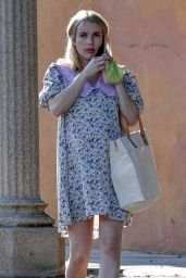 Emma Roberts Cute Style - Los Angeles 09/29/2020