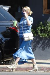Emma Roberts - Shopping for Flowers in Los Feliz 09/25/2020
