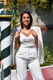 Georgina Rodriguez - Arriving at Excelsior Hotel in Venice 09/03/2020