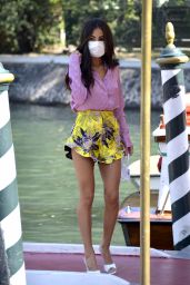 Giuia De Lelllis – Arriving at Hotel Excelsior in Venice 09/05/2020