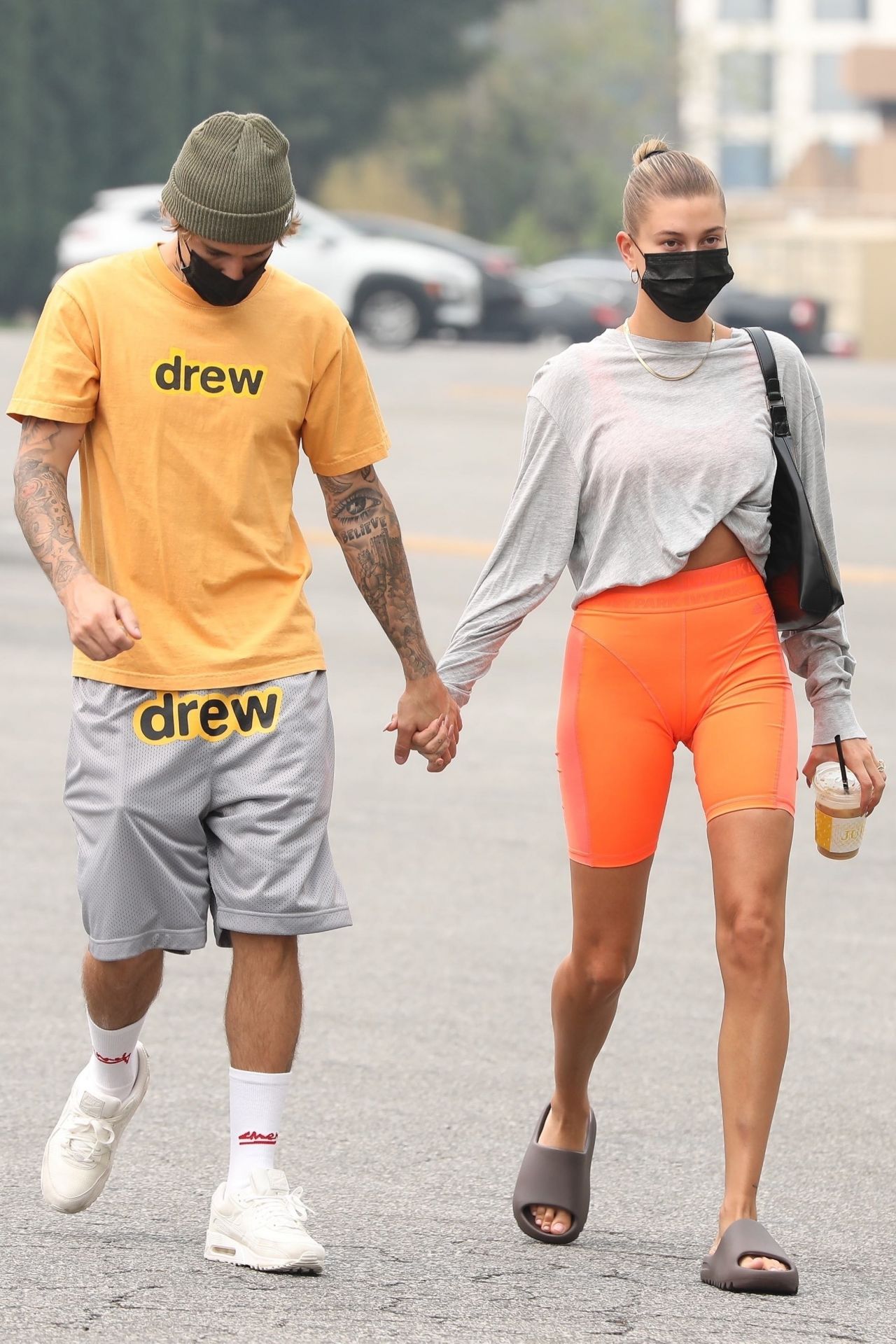 Hailey Bieber and Justin Bieber - Head to Pilates in Beverly Hills 09 ...