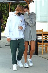 Hailey Bieber and Justin Bieber - Out in West Hollywood 09/23/2020