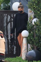 Hailey Bieber and Justin Bieber - Visiting a Friend in West Hollywood 09/15/2020