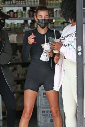 Hailey Bieber and Justine Skye - Out in Los Angeles 09/21/2020
