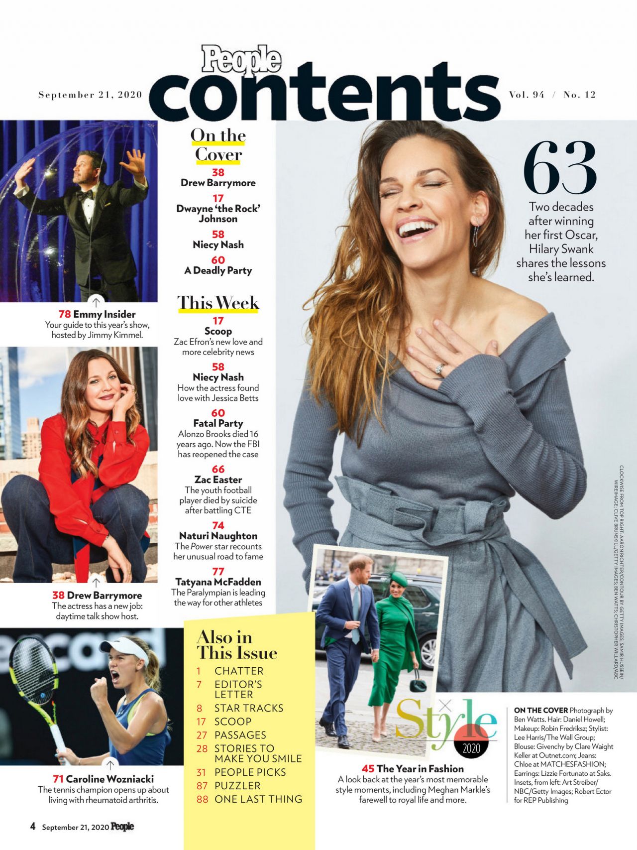 Hilary Swank - People Magazine 09/21/2020 Issue • CelebMafia