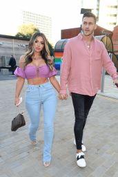 Holly Hagan and Zahida Allen - Out in Manchester 09/06/2020