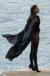 Irina Shayk - Vogue Germany Photoshoot Set at Lake Como 09/27/2020