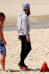 Isabel Lucas on the Set of a Film - Byron Bay 09/02/2020