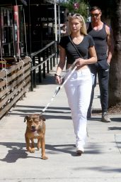 Josie Canseco - Walking Her Dog in LA 09/01/2020