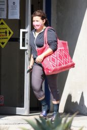 Justina Machado - Heads Out of the DWTS Studio in LA 09/20/2020