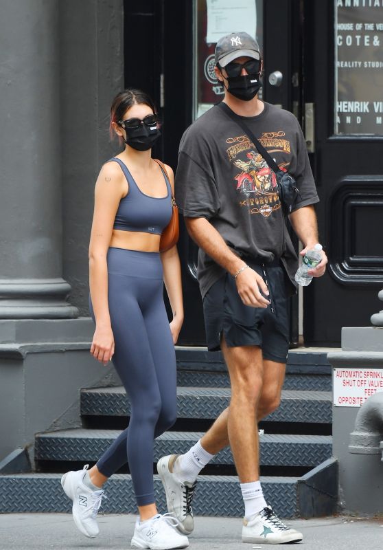  Kaia Gerber and Jacob Elordi - Heading to the Gym in NY 09/09/2020