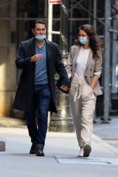 Katie Holmes and Emilio Vitolo - Go For a Joyride in His red Pontiac in NY 09/21/2020