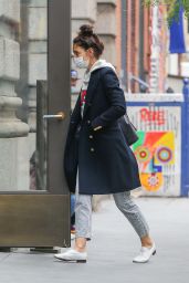 Katie Holmes in Casual Outfit - NYC 09/24/2020