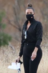 Khloe Kardashian With Tristan Thompson - Filming KUWTK in Malibu Hills 09/02/2020