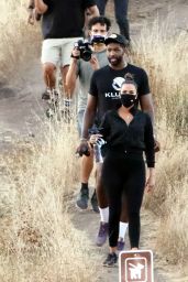 Khloe Kardashian With Tristan Thompson - Filming KUWTK in Malibu Hills 09/02/2020