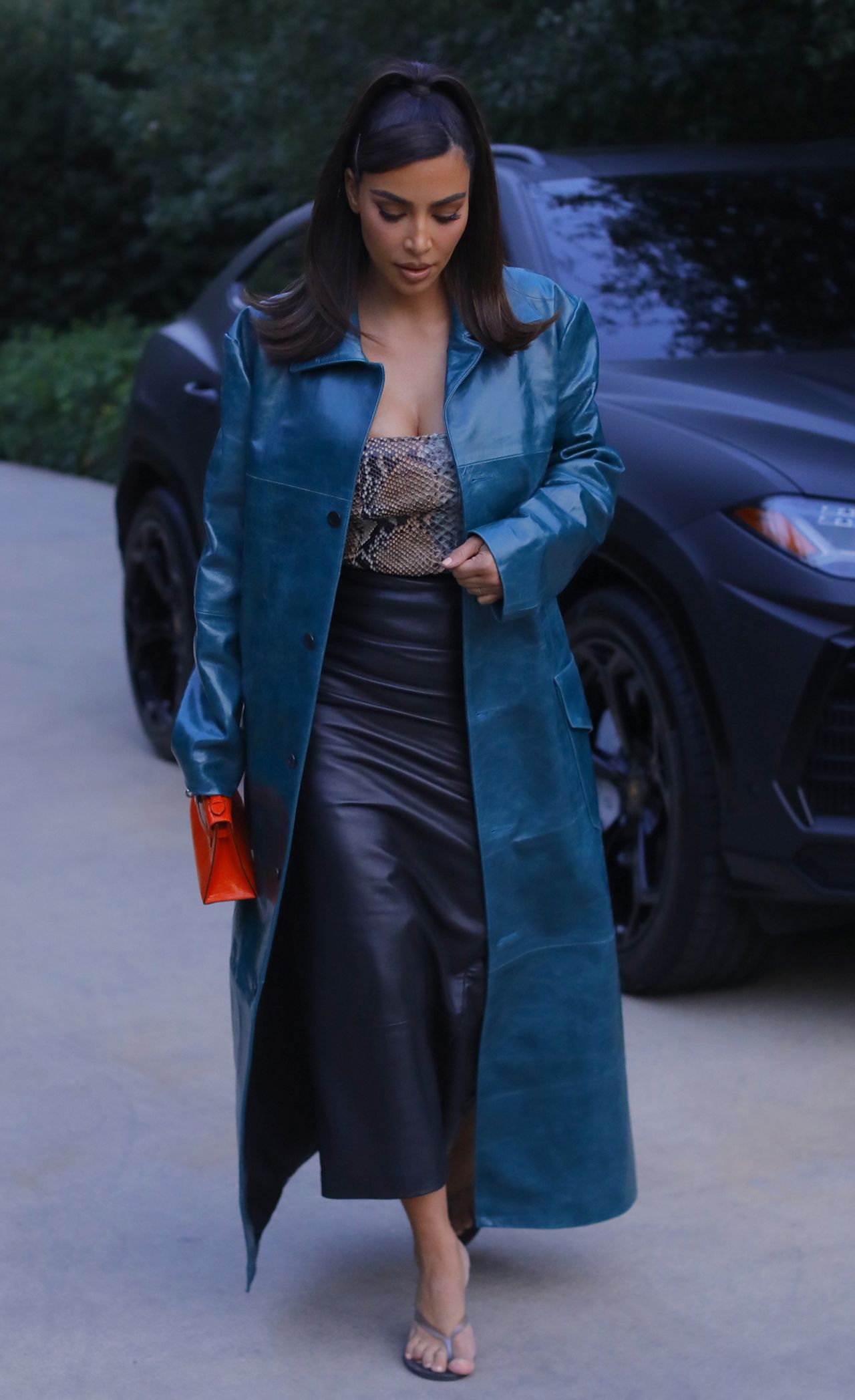 Kim Kardashian - Leaving a Business Meeting in Beverly ...