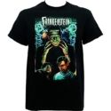 Kingloo Universal Monsters Dr. Frankenstein Fashion Graphic T-Shirt