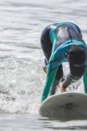 Kourtney Kardashian - Surf Lesson in Malibu 09/27/2020