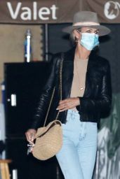 Laeticia Hallyday Night Out Style - Nobu in LA 09/24/2020